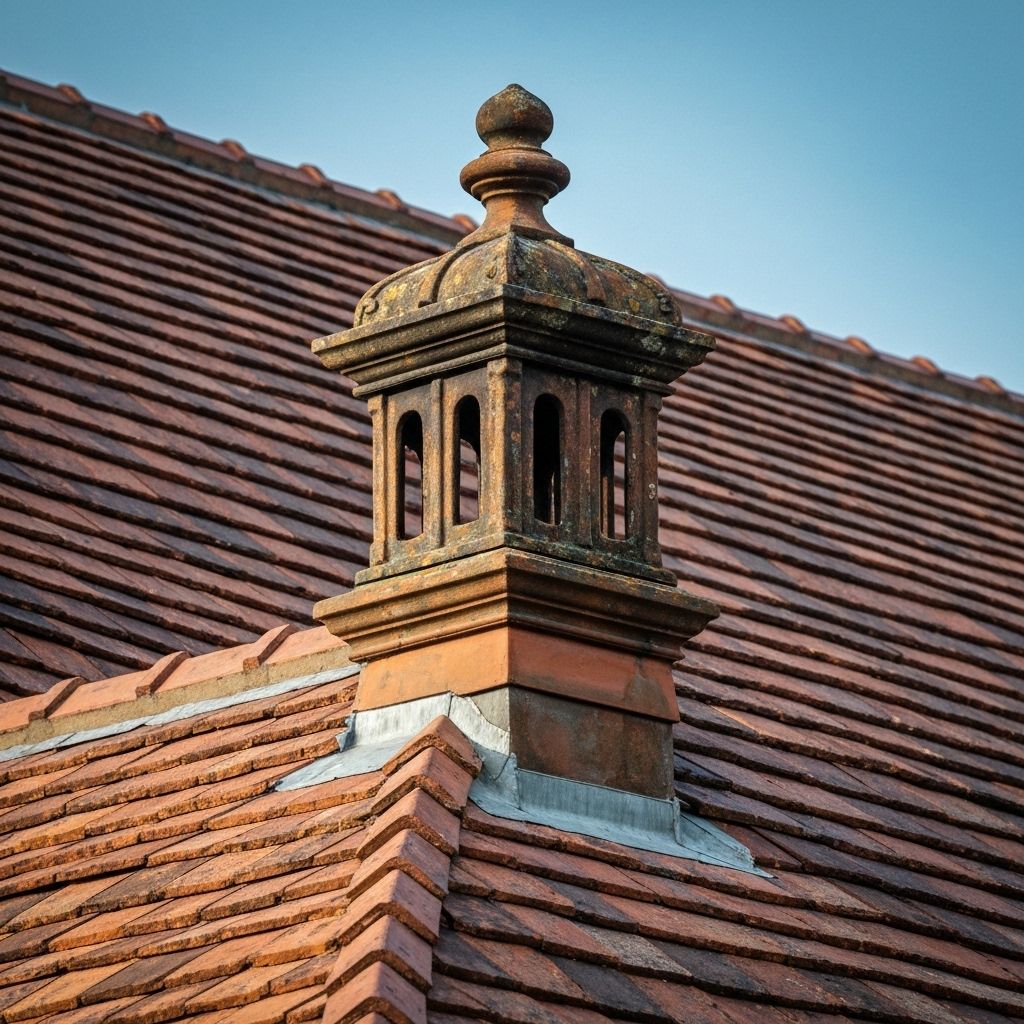 Chimney cap installation